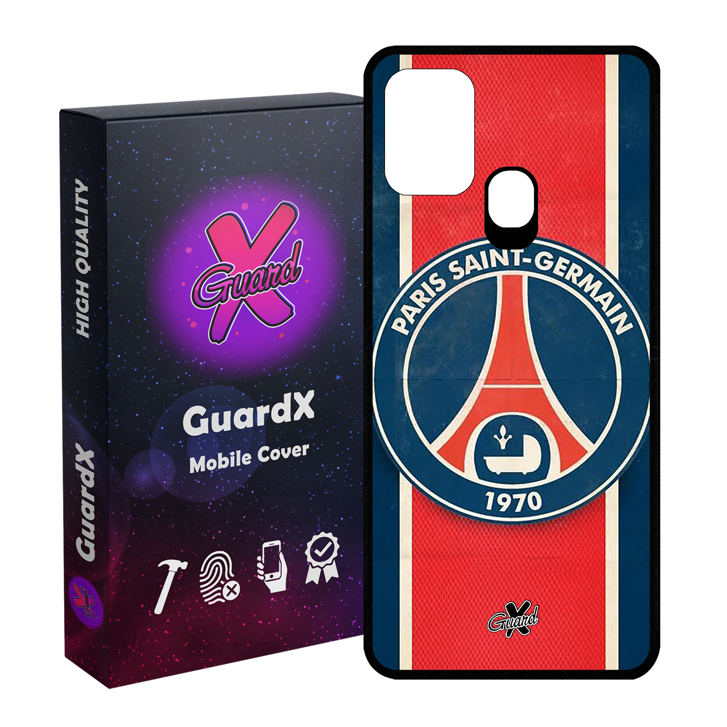 کاور گارد ایکس طرح PSG مدل Glass10055 مناسب برای گوشی موبایل سامسونگ Galaxy M31 / M31 Prime / F41