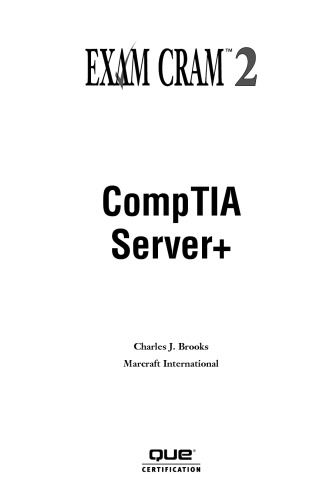 خرید و دانلود نسخه کامل کتاب Server  Certification Exam Cram 2 (Exam SKO-002)
