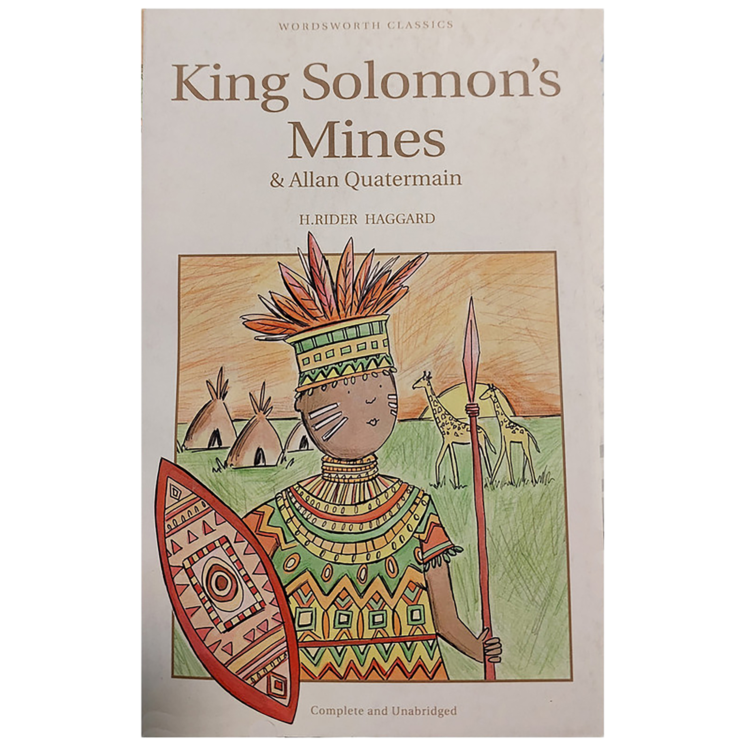 کتاب King Solomons Mines and Allan Quatermain اثر H Rider Haggard انتشارات Wordsworth