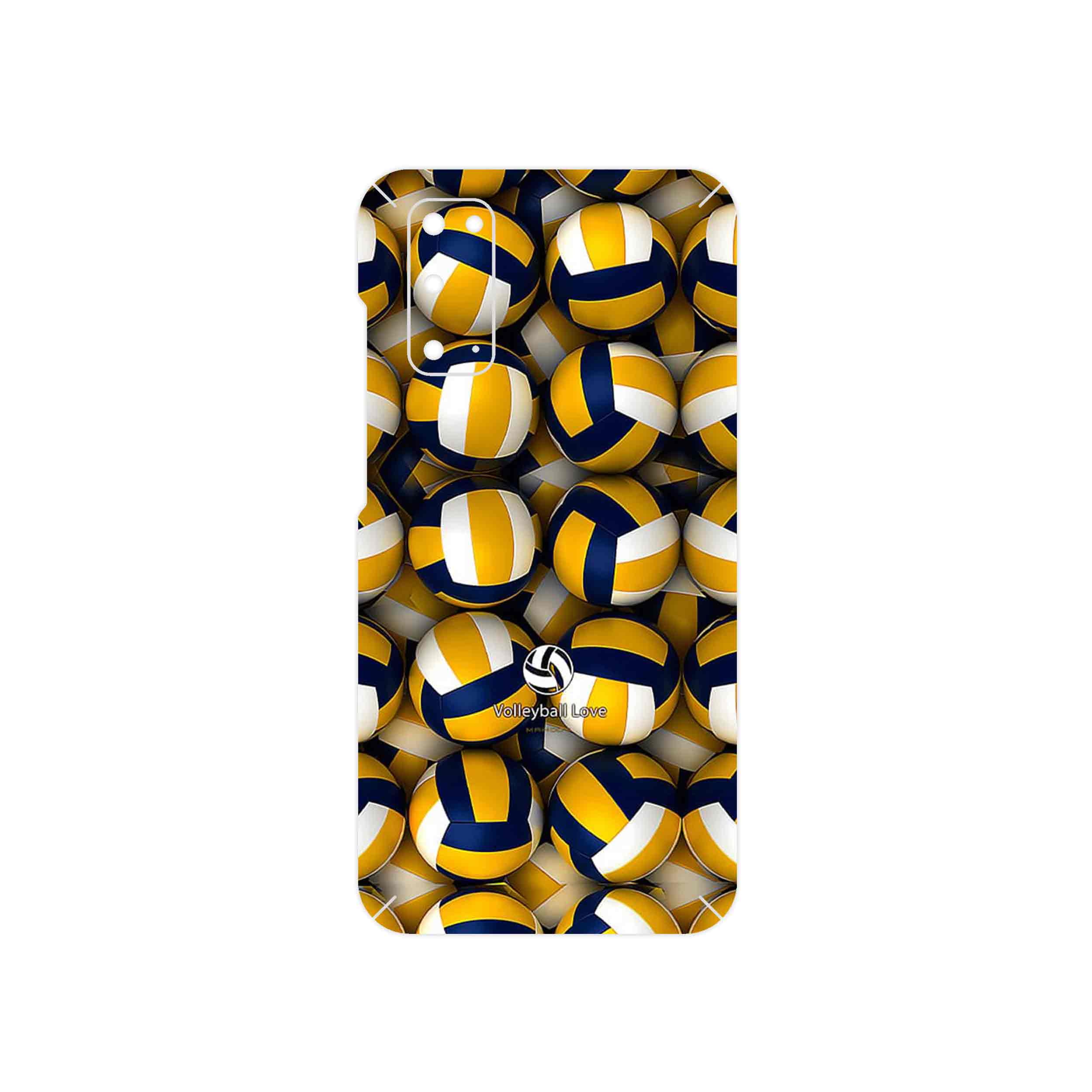 برچسب پوششی ماهوت مدل Volleyball مناسب برای گوشی موبایل سامسونگ Galaxy S20