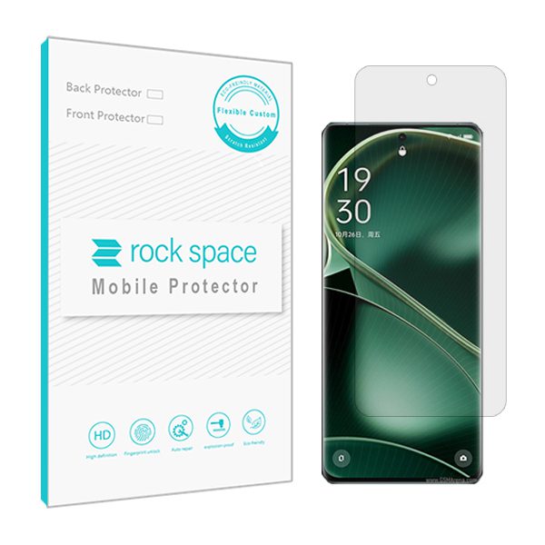 گلس اوپو Find X6 مدل نانو هیدروژل شفاف برند راک اسپیس کد S