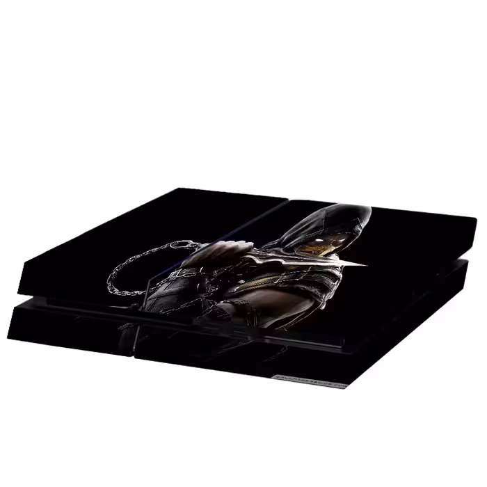 برچسب پلی استیشن ۴ مدل ps4 fat طرح mortal kombat کد PS-1030