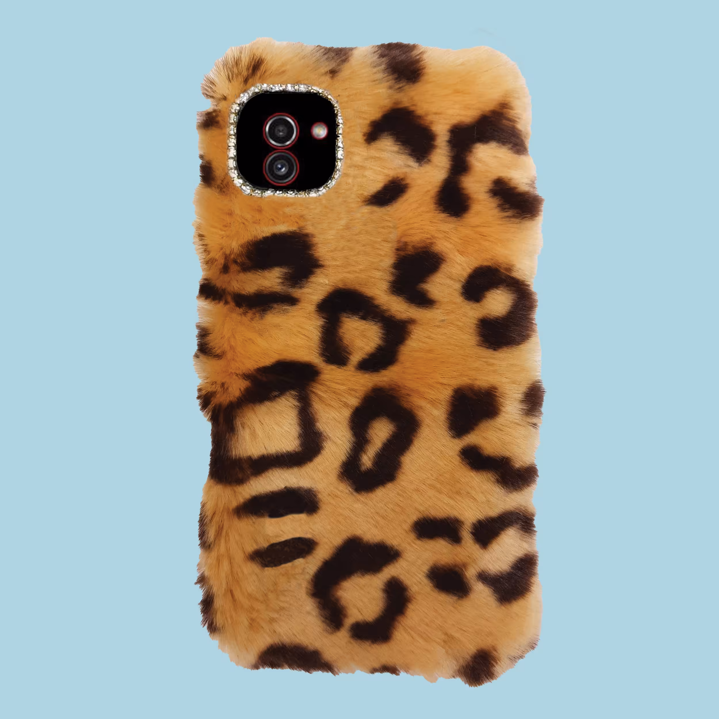 کاور مدل عروسکی طرح پلنگی مناسب برای گوشی موبایل سامسونگ Galaxy A03