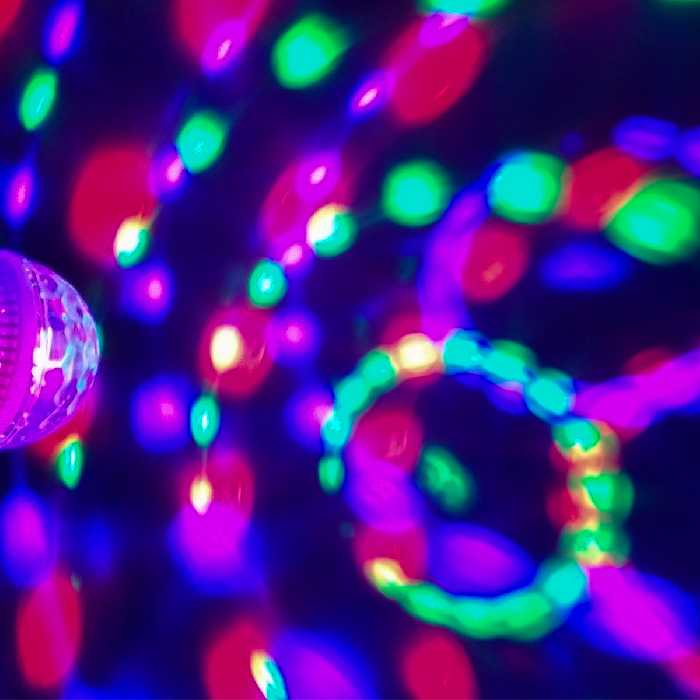 لامپ رقص نور 5 وات نور سام پایه E27 کد 01