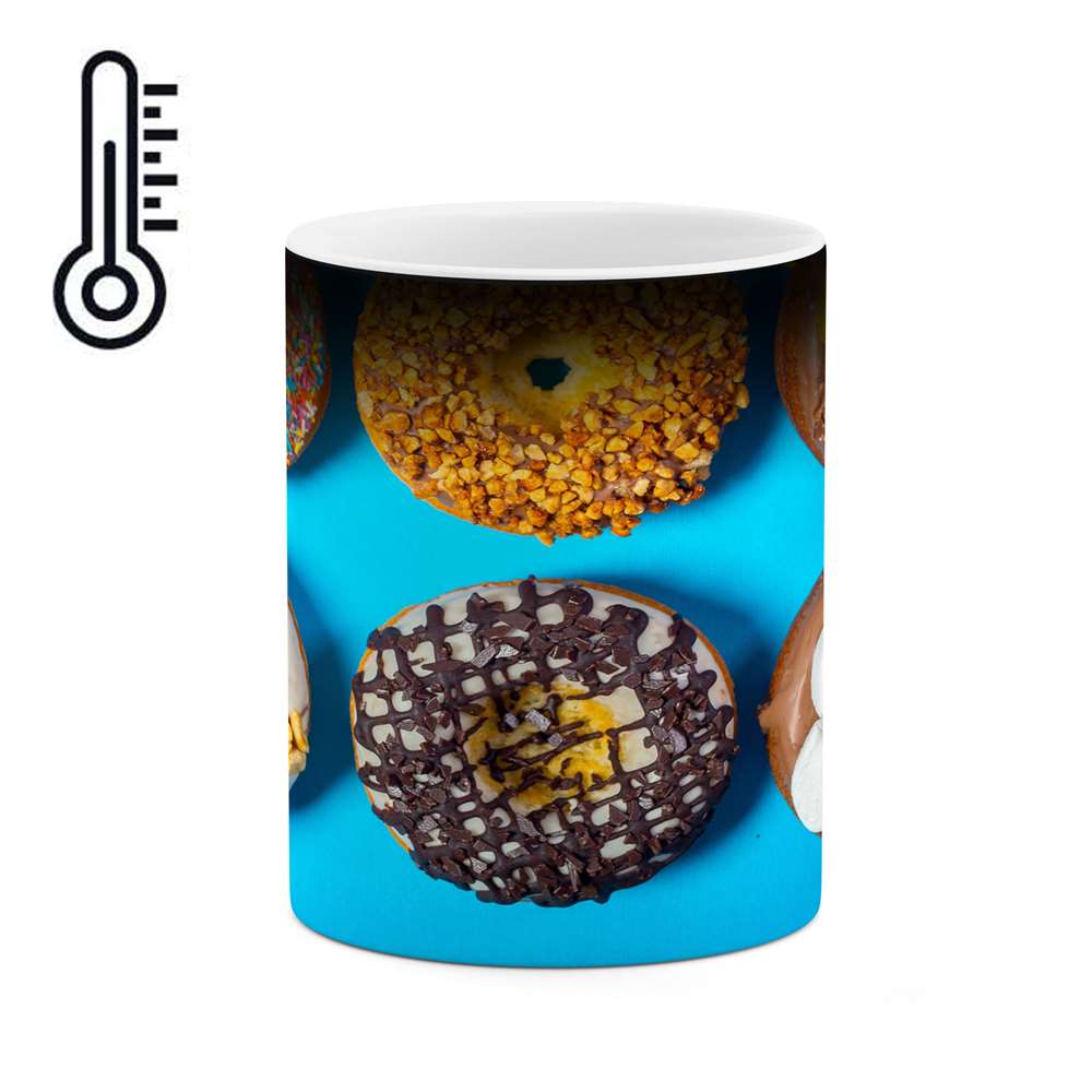 ماگ حرارتی طرح دونات  مدل mgph11085