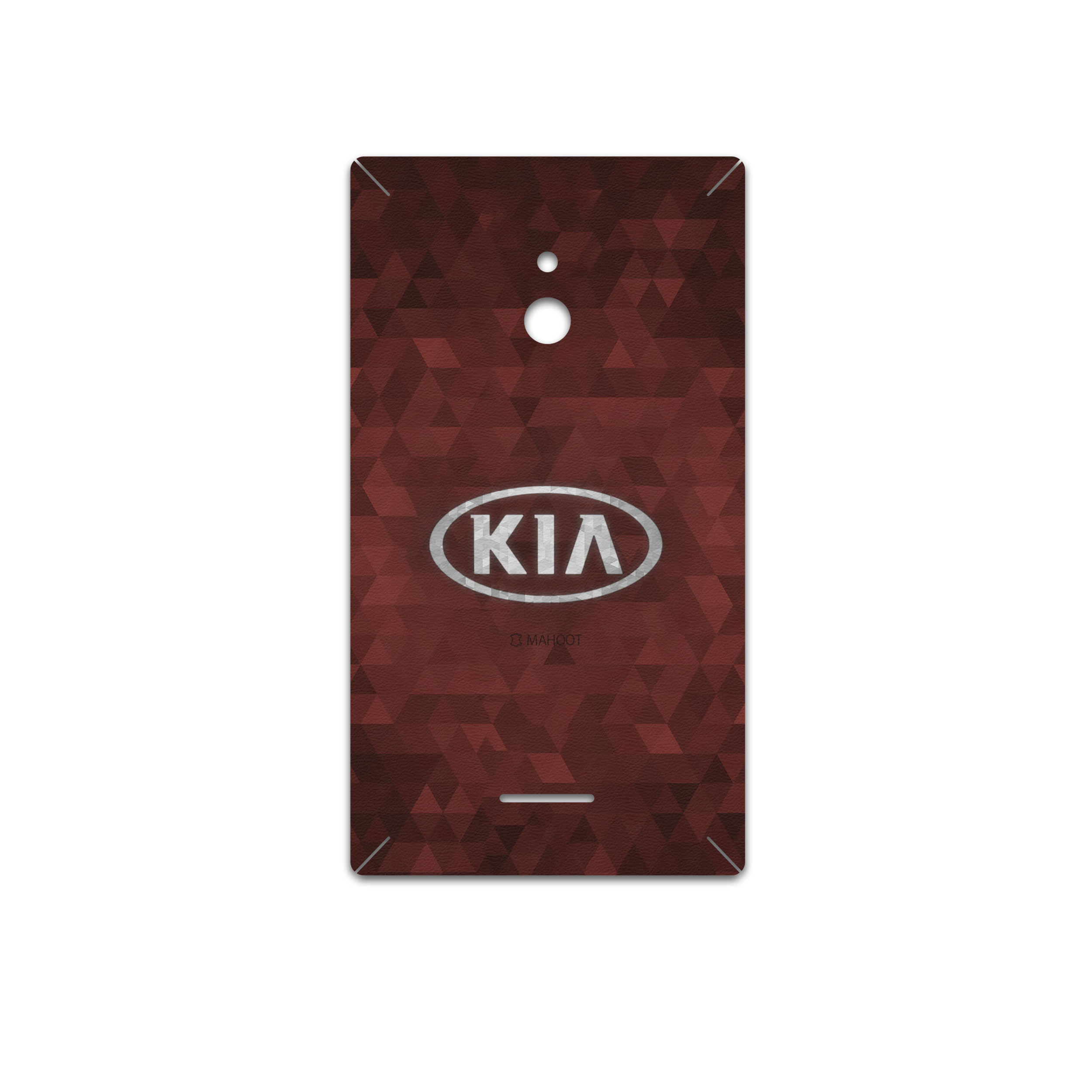 برچسب پوششی ماهوت مدل KIA مناسب برای گوشی موبایل نوکیا XL