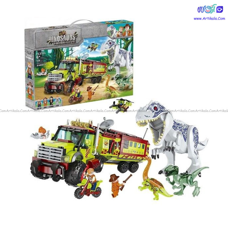 لگو پارک ژوراسیک مدل FC3721