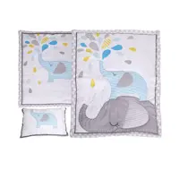 سرویس خواب کودک طرح فیل مجموعه 3 عددی