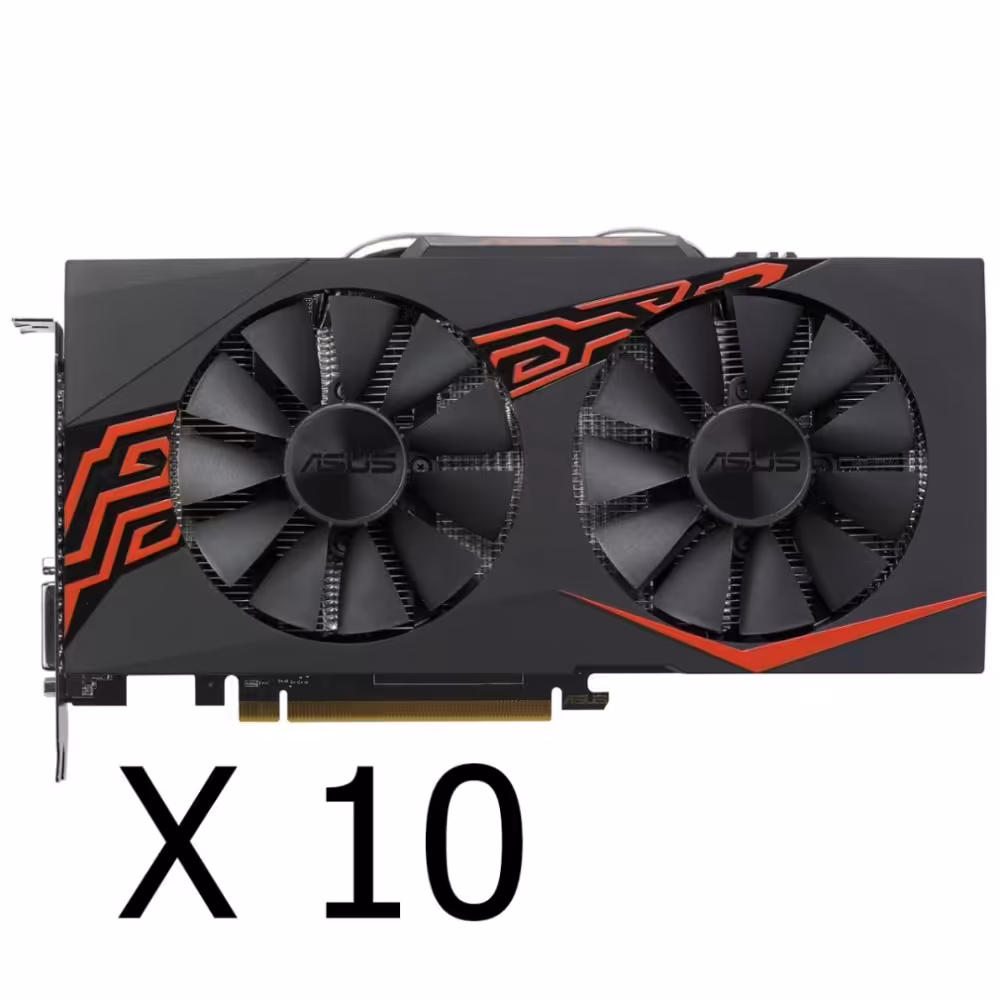 کارت گرافیک 10 تایی ایسوس MINING RX470 4G