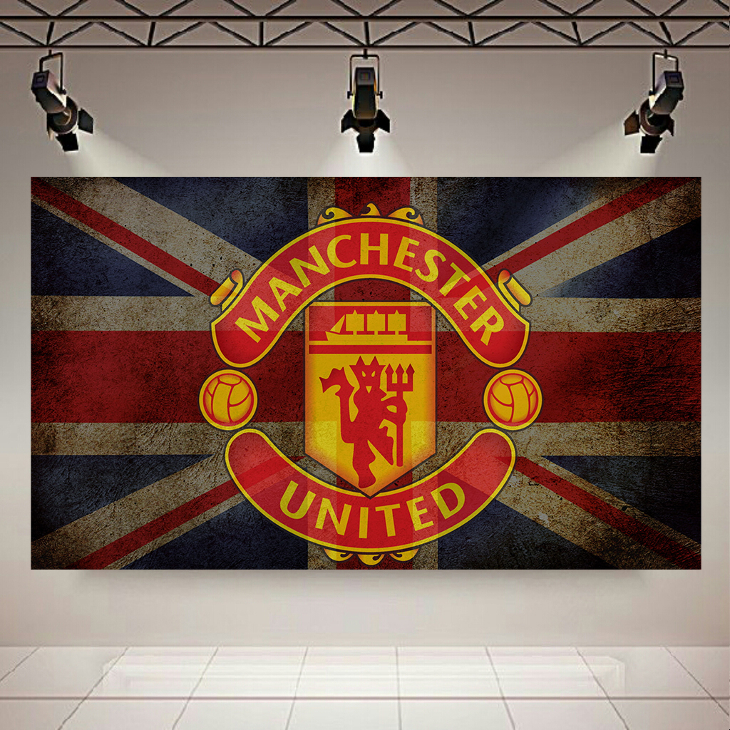 تابلو شاسی طرح فوتبال مدل منچستر یونایتد کد AR2220