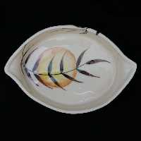 شکلات خوری سرامیکی هیوا طرح بته جقه مدل پاییز کد 11025626