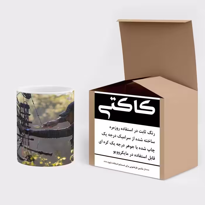 ماگ کاکتی طرح تیرانداز مدل mgs14361