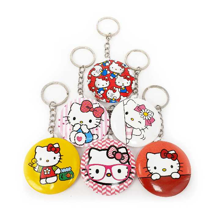 جاکلیدی خندالو طرح کیتی کد 125B مجموعه 6 عددی