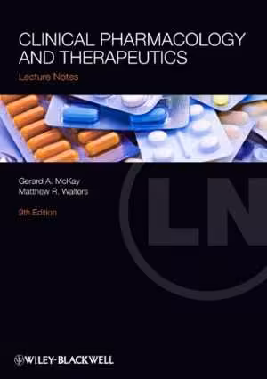 [PDF] دانلود کتاب Lecture Notes Clinical Pharmacology And Therapeutics, 9th ed, 2013