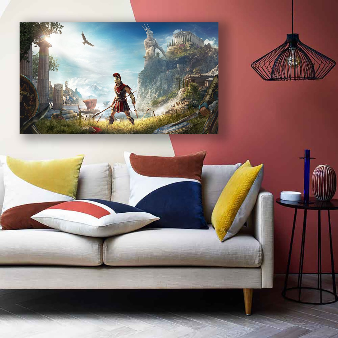 تابلو شاسی طرح Assassins cread کد 048