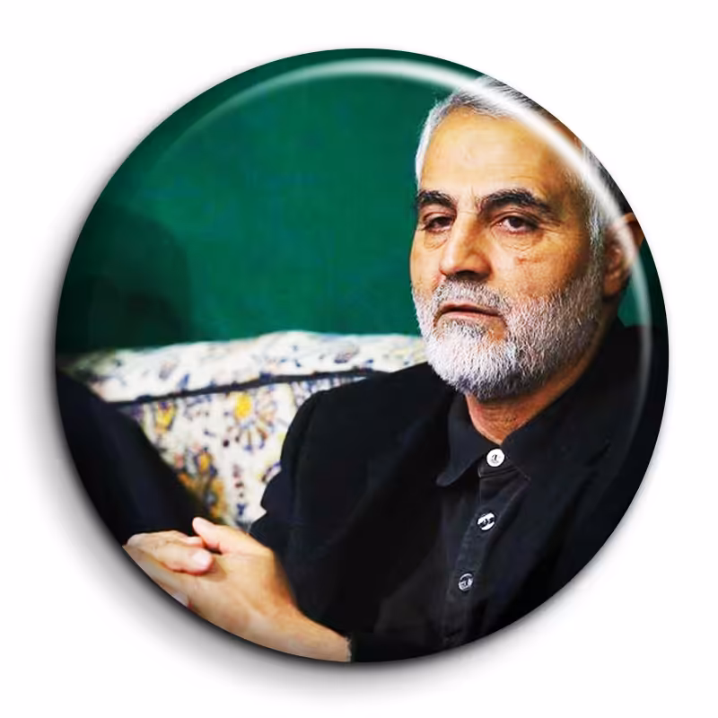 پیکسل گالری باجو طرح سردار شهید حاج قاسم سلیمانی کد 106