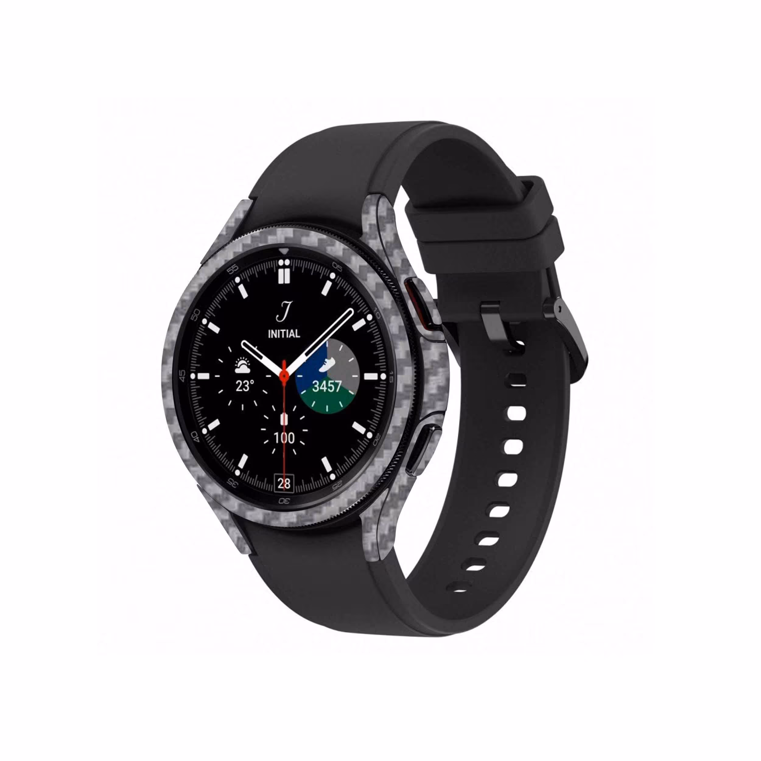 برچسب ماهوت طرح Steel Fiber مناسب برای ساعت هوشمند سامسونگ Watch4 Classic 42mm