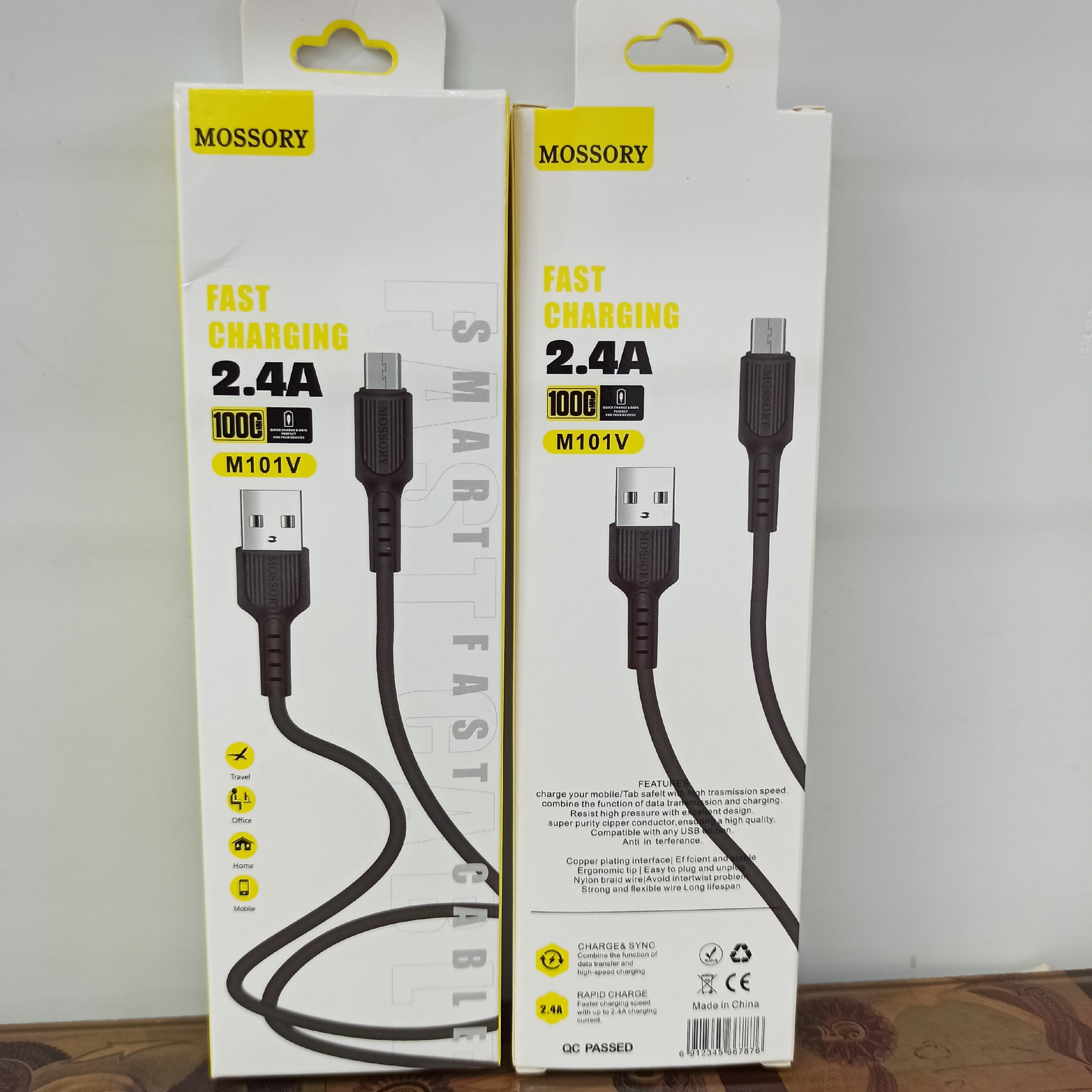 کابل شارژ اورجینال mossory