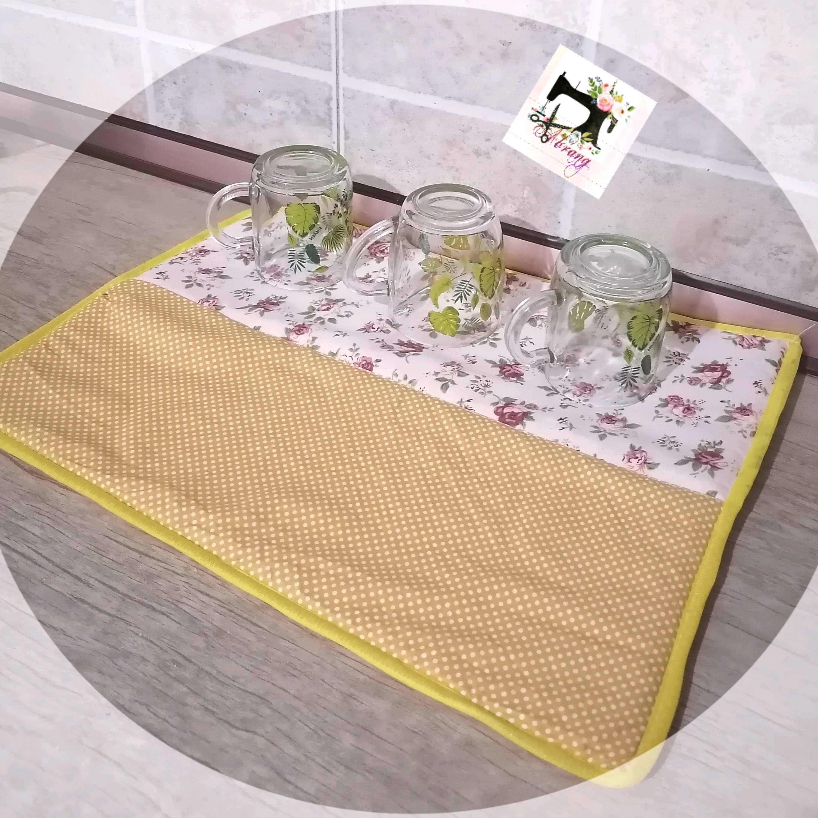 نمگیر ظروف سایز کوچک ابعاد45در35مدل سیما