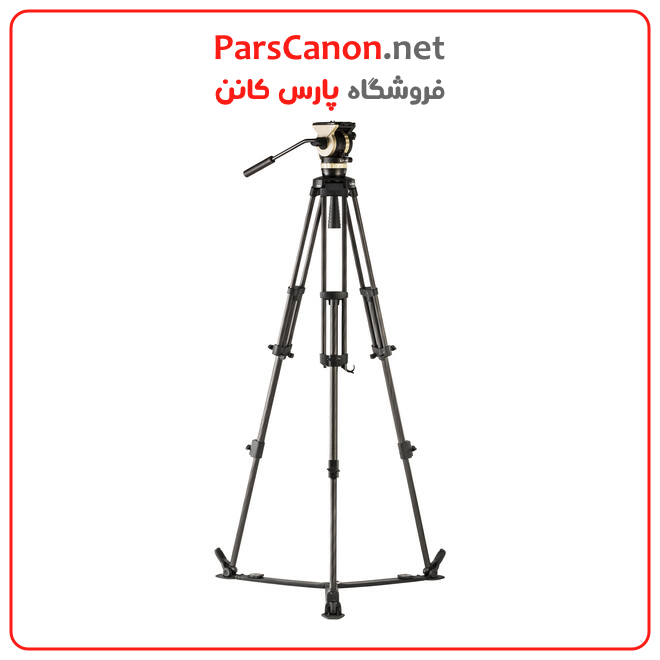 سه پایه فیلمبرداری لیبک مدل Libec NX-100C Carbon Fiber Tripod System with NH10 Head, Ground Spreader & Carry Case