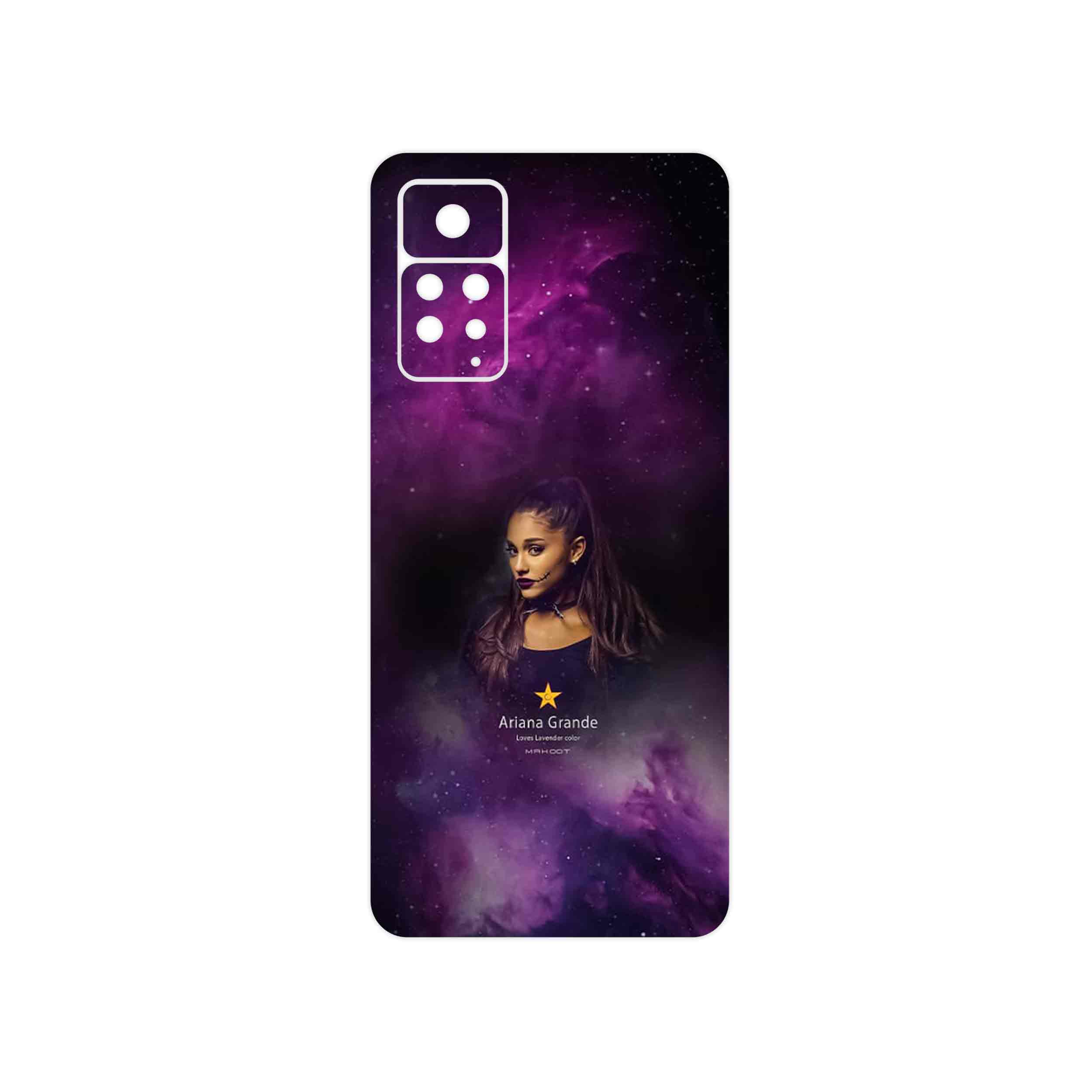 برچسب پوششی ماهوت مدل Ariana Grande مناسب برای گوشی موبایل شیائومی Redmi Note 11 Pro Plus 5G (India)