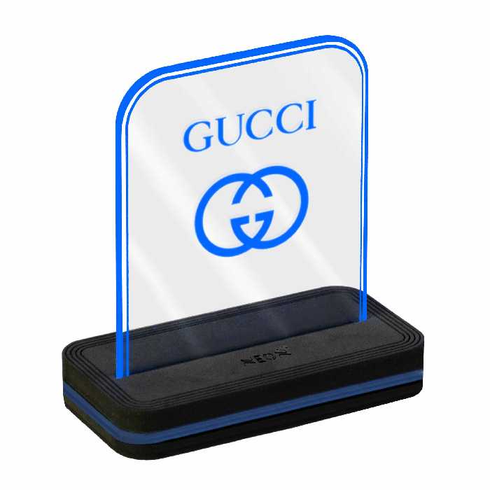 چراغ رومیزی نئون مدل GCC_AC