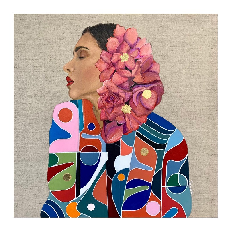 تابلو شاسی طرح زن کد 003