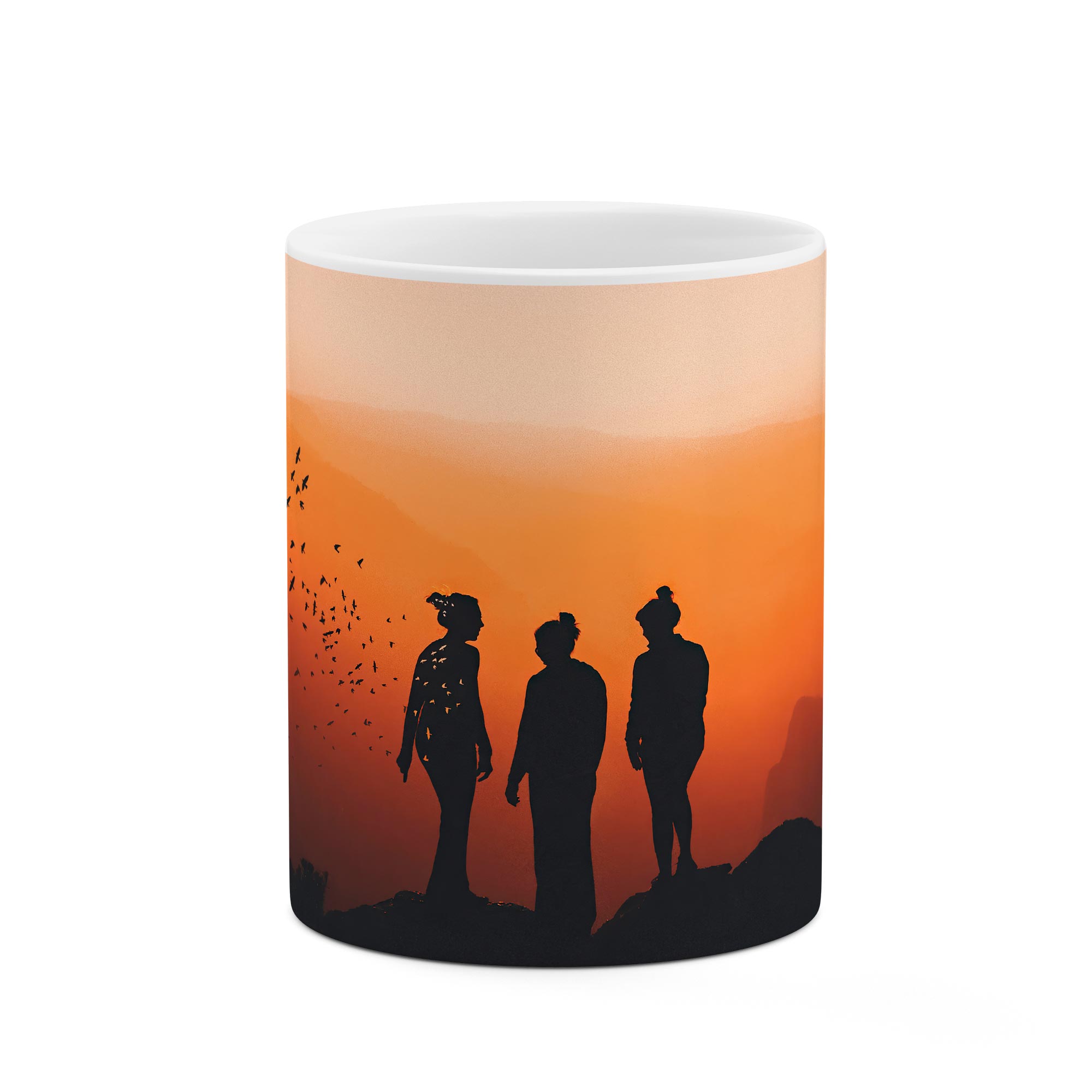 ماگ طرح سه دوست مدل mgp01125