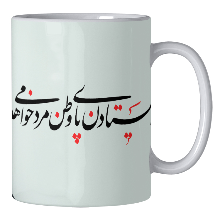 ماگ طرح سردار سلیمانی مدل 021