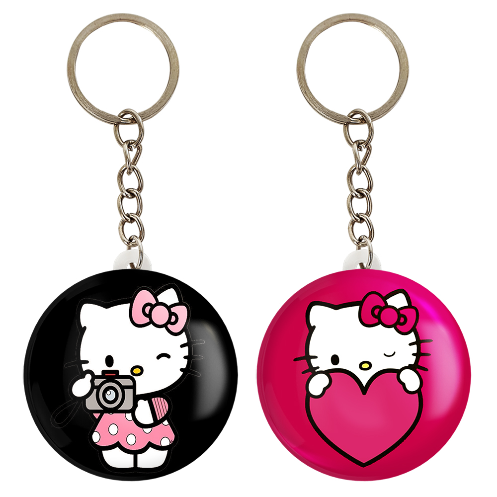 جاکلیدی خندالو مدل هلو کیتی کد 24902491 مجموعه 2 عددی