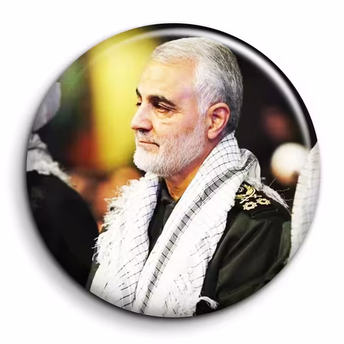 پیکسل گالری باجو طرح سردار شهید حاج قاسم سلیمانی کد 48