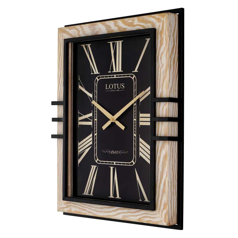 ساعت ديواری چوب و فلز کد محصول: WM-6022-ANDER