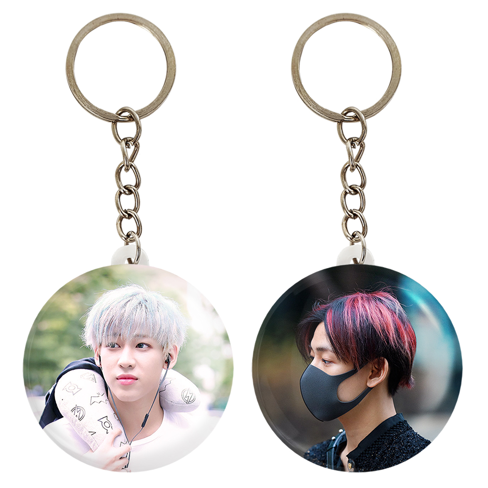 جاکلیدی خندالو مدل بم بم گروه گات سون GOT7 کد 2092820927 مجموعه 2 عددی