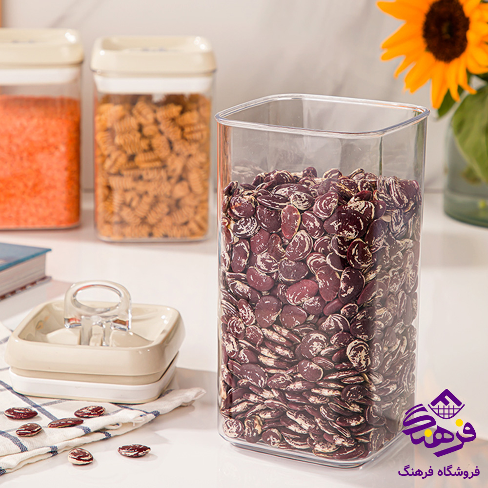 بانکه چهارگوش نشکن سارینا سایز 1 لیمون