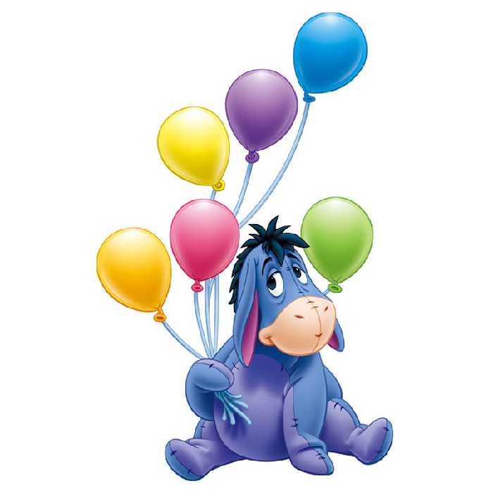 استند رومیزی تولد طرح خرس پو کد 205