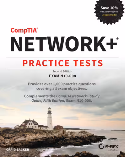 خرید و دانلود نسخه کامل کتاب CompTIA Network  Practice Tests: Exam N10-008