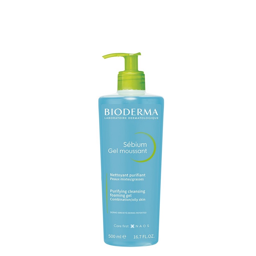 ژل شستشو صورت مدل سبیوم بایودرما  BIODERMA