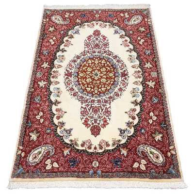 فرش دستباف ذرع و نیم سی پرشیا کد 174398