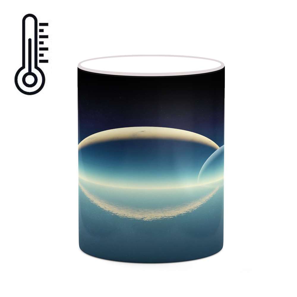 ماگ حرارتی کاکتی طرح فضا و کهکشان مدل mgh20250