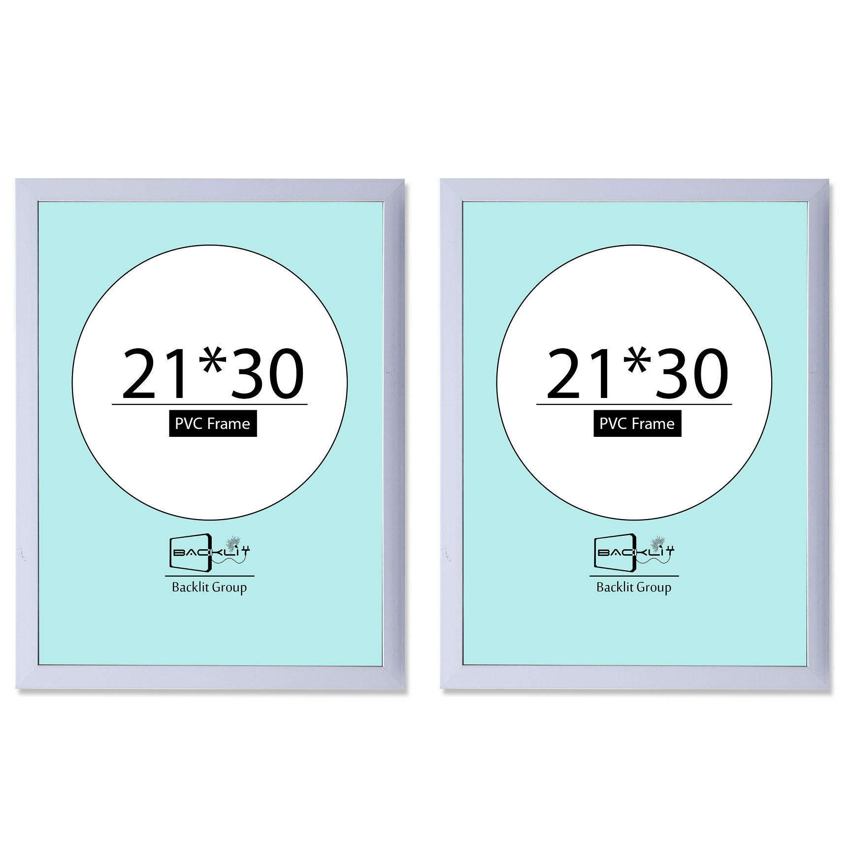 قاب عکس بکلیت مدلتخت A4-21x30-215 مجموعه دو عددی