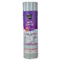 سفره یکبارمصرف کوالا مدل Cotton گلسرخ کد VA2000-004 رول 10 متری