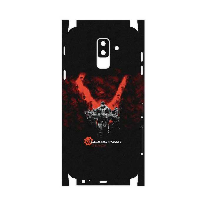 برچسب پوششی ماهوت مدل GEARS-OF-WAR-Game-FullSkin مناسب برای گوشی موبایل سامسونگ Galaxy A6 Plus