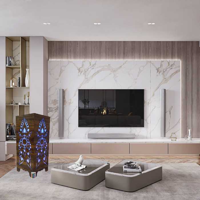 آباژور ایستاده مدل الماس