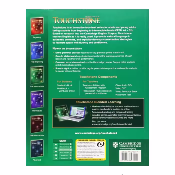 کتاب Touchstone 3 second edition اثر Jeanne McCarten انتشارات سپاهان