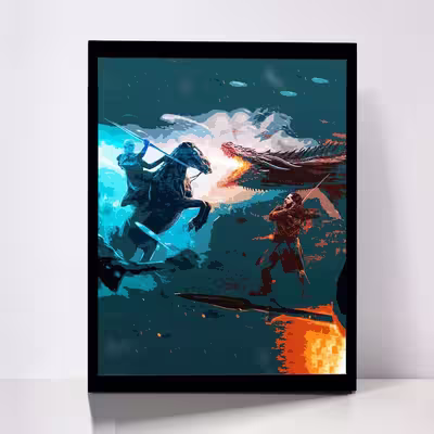 تابلو مدل Game of Thrones کد S-2258