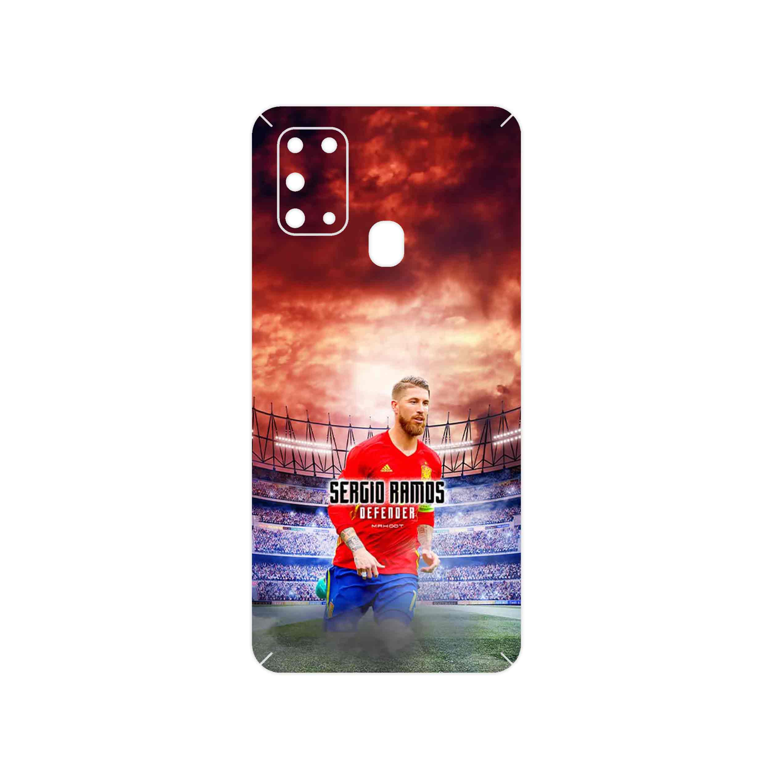 برچسب پوششی ماهوت مدل Sergio Ramos مناسب برای گوشی موبایل سامسونگ Galaxy M31