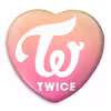 پیکسل خندالو طرح گروه توایس TWICE مدل قلبی کد 11669