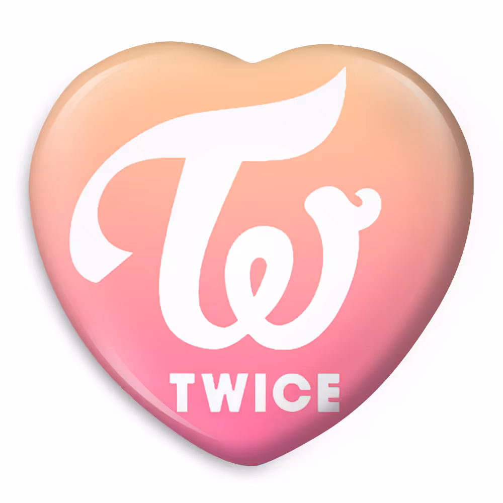پیکسل خندالو طرح گروه توایس TWICE مدل قلبی کد 11669