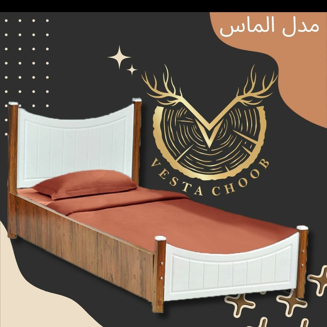 تخت خواب یک نفره مدل الماس 90در 2متر