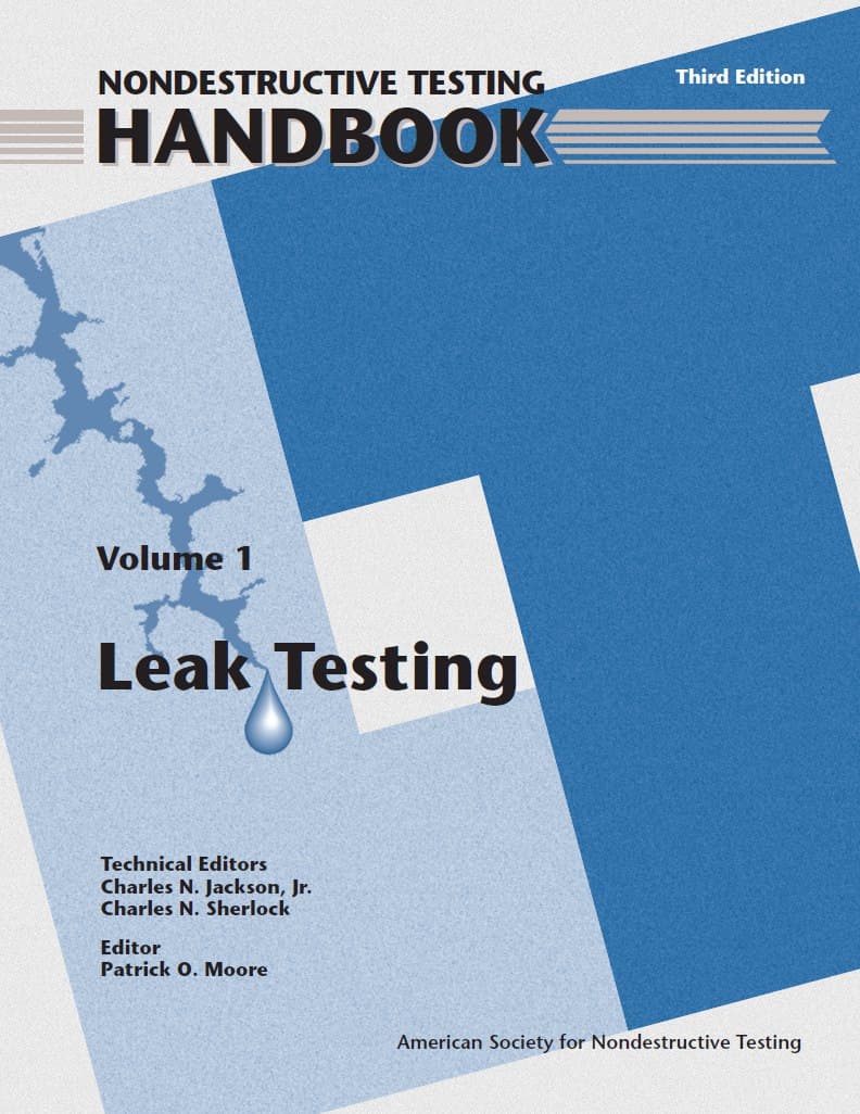 خرید و دانلود نسخه کامل کتاب Nondestructive Testing Handbook: Leak Testing (3rd Edition) - Pdf